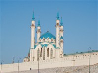 Бирюза мечети-город Казань